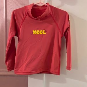 Girls Size 3 XCEL Rashguard